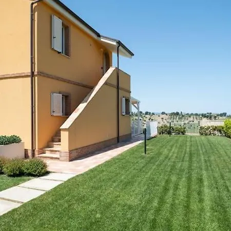 Sul Calar Del Sole Al Conero Recanati