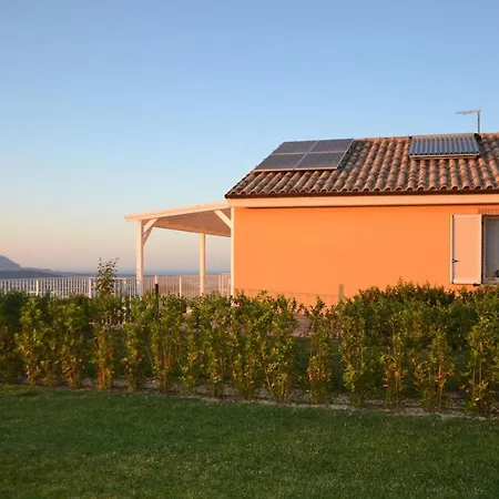 Sul Calar Del Sole Al Conero Recanati