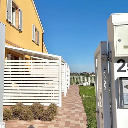 Sul Calar Del Sole Al Conero Recanati